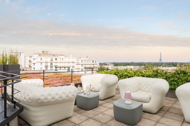 Atrium Hotel Suresnes - Rooftop Terrace